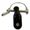 Bicycle Trailer Hitch with Locking Clip to Connect to Dog Trailer Arm view 1