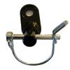 Bicycle Trailer Hitch with Locking Clip to Connect to Dog Trailer Arm view 2