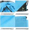 BeeGreen 20 pieces Wholesale Mixed Color Drawstring Backpack Bags Cinch Bags Bulk Heavy Duty String Backpack Machine Washable Lightweight Sackpack Sport Bags for Men Women view 4
