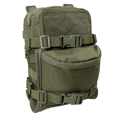 Tactical MOLLE Hydration Pack for 2L Hydration Water Bladder 500D Lightweight Nylon Hydration Pack for Hiking Running Biking and Climbing (Ranger Green)