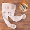 Toddler Kids Baby Girls Cotton Fleece Lined Solid Warm Leggings Pantihose Stretchy Basic Baby Leggings (A, 4-5 Years) view 2