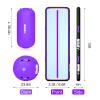 AWSUM Air Roller 10ft Gymnastics Mat 4inches Thickness Tumbling Mats with Electric Pump for Home Use/Gym view 2
