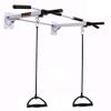 Spancare Pull Up Bar Wall Mounted Chin Up Bar with 2 Ropes with Handles Gym Accessories view 1