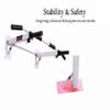 Spancare Pull Up Bar Wall Mounted Chin Up Bar with 2 Ropes with Handles Gym Accessories view 2