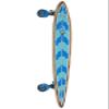 9.20in Stipple Wave Dot Santa Cruz Pintail Cruiser view 3