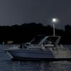 Besramtic Boat Stern Light Anchor Light LED Marine Navigation Lights All Round White Removable 2 Pin Plug in with Base 10-24 volts 36 Inches (Angled plug-in base) view 4