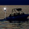 Besramtic Boat Stern Light Anchor Light LED Marine Navigation Lights All Round White Pole Removable 2 Pin Plug in with Base 10-24 volts 36 Inches (With threaded base) view 2