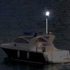 Besramtic Boat Stern Light Anchor Light LED Marine Navigation Lights All Round White Pole Removable 2 Pin Plug in with Base 10-24 volts 36 Inches (With threaded base) view 4