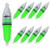 Edearkar 8-Pack Underwater Light Green Color 4.73 inch Deep Drop LED Light Waterproof Flashing Fishing Light Attractive Light Bait Lure Lamp view 1