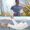 Magik 5~10Pairs Compression Cooling UV Protection Sun Sleeves Long Arm Cover Warmer (White, 5 Pairs) view 2