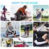 Magik 5~10Pairs Compression Cooling UV Protection Sun Sleeves Long Arm Cover Warmer (White, 5 Pairs) view 3