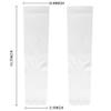 Magik 5~10Pairs Compression Cooling UV Protection Sun Sleeves Long Arm Cover Warmer (White, 5 Pairs) view 4