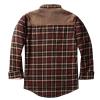 Maiyifu-GJ Men's Sherpa Lined Flannel Shirt Jacket Plaid Long Sleeve Fleece Button Down Shirts Winter Warm Shirt Outerwear (Brown,XX-Large) view 2