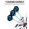 CareGames Soft Darts Set 12Packs with 4 Colors Plastic Shafts,Extra Flights,Points and Flight Protectors view 2
