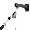 DKULMN Punching Bag Hangers, Heavy Duty Wall Bracket Punch Bag Frame Cable Pulley System Bracket Attachments for Home Gym Muay view 2