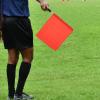 2PCS Referee Flags Volleyball Flags Line Judge, Stainless Steel Hand Flag Red Signal Flag Sponge Handle Soccer Referee Volleyball Lightweight Equipment for, Track and Field view 2