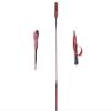 chenyesun Riding Crop for Horse, Horse Whip with PU Leather Equestrian Sports Horse Crop Double Slapper Horse Whip Crops Red Jump Bat view 1