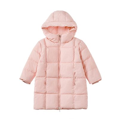 Kids Winter Latest Thicken Hooded Jacket Warm Quilted Coat Casual Outdoor Cute Long Winter Jackets for (RD2, 5-6 Years)