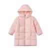 Kids Winter Latest Thicken Hooded Jacket Warm Quilted Coat Casual Outdoor Cute Long Winter Jackets for (RD2, 5-6 Years) view 1