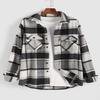 ZAFUL Men's Button Down Regular Fit Long Sleeve Plaid Flannel Casual Shirts Dark Gray L view 2