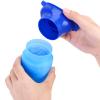 DricRoda Portable Urinal for Men Women, Spill Proof Travel Emergency Urinal Bottle, Leak-Proof Collapsible Urinals, Personal Car Pee Bottle for Camping, Road Trips, Drivers, Seniors, Kids (Blue) view 3