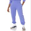 Amazon Essentials Women's Relaxed High Waist Joggers (Available in Plus Size), Purple Blue, Large view 1