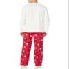 Amazon Essentials Disney | Marvel | Star Wars Men's Flannel Pajama Sleep Sets, Nightmare Valentine - Mens, X-Small view 3