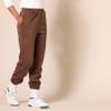 Amazon Essentials Women's Relaxed High Waist Joggers (Available in Plus Size), Deep Brown, Medium view 3