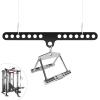 VOHYOV Fitness Home Pulley System Gym Accessories Spreader Bar Multi Grip Wide Lat Pull Down Bar D Handle Cable Bar Rope Attachments Cable Machine for Back Strength Train Functional Trainer Attachment view 4