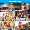 Skywin Hard Hat Light, Headlamp Rechargeable, Lightweight USB, XPG+COB 3 LED 200 Lumen Camping Helmet Light for Adults with Red Light IP44 Waterproof (Hard Hat Not Incl) view 4