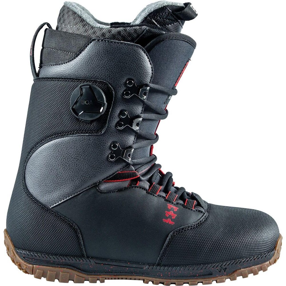 Rome Snowboards Mens Bodega Hybrid BOA Snowboard Boot - 2022/2023 Black | Size 9.5