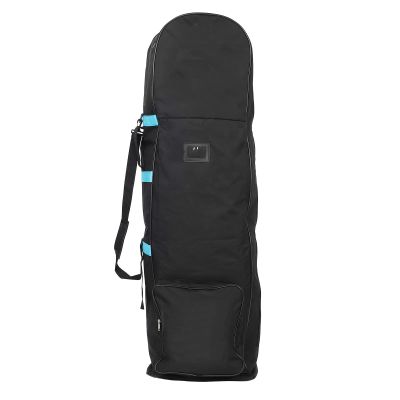 Golf Travel Bag with Wheels, 600D Heavy Duty Travel Cover with Straps Double Zipper, Universal Size Foldable Padded Golf Travel Bag for Airlines Protects Golf