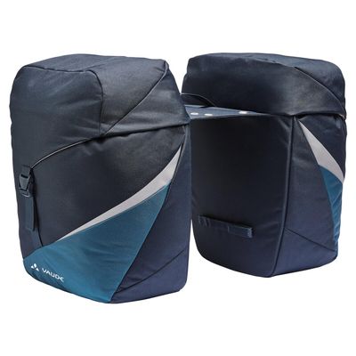 VAUDE TwinRoadster 52 Litre Double Rear Bicycle Bag with Rain Cover