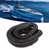 Bilge Pump Hose, Heavy Duty 1-1/8 Inch Dia Bilge Pump Installation Kit, 6.6ft Long Premium Kinkfree Flexible PVC Hose with 2 Stainless Steel Clamps & 1 Through Hull Connector, for Marine view 4