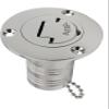 1 Pack Marine Hardware 316 Stainless Steel 1.5"( 38mm )Deck Filler/ Fill Keyless Cap Boat Accessories Yacht (Type: Diesel, 38mm 1.5inch)