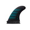 Futures Fins F4 Alpha Thruster Fin Set, Carbon/Aqua, Small view 1