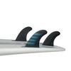 Futures Fins F4 Alpha Thruster Fin Set, Carbon/Aqua, Small view 2