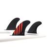 Futures Fins P8 Alpha Thruster Fin Set, Carbon/Red, Large view 2