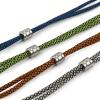 0.15In 3Meters Paracord Beads Decoration Paracord Parachute Cord Lanyard Climbing Camping Rope Hiking Umbrella Rope (3 Meters green) view 2