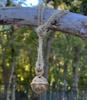 Bear Bell for Hiking, Brass Sleigh Bells, Dog Pet Training, Trail Bell, Brass Keychains (Lotus) view 1