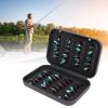 40-Piece Fly Fishing Lures Kit with Storage Box, High Carbon Steel Hooks for Trout Bass Fishing, Artificial Bait Set for Lakes and Streams view 2