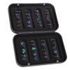 40-Piece Fly Fishing Lures Kit with Storage Box, High Carbon Steel Hooks for Trout Bass Fishing, Artificial Bait Set for Lakes and Streams view 4