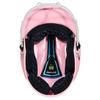 Champro Rise Pro Girls Softball Batting Helmet with Face Guard - Girls Softball Helmets - Bio Fresh/DRI-Gear Moisture Wicking Pad Liner - Pink, Senior view 4