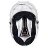Champro Rise Pro Girls Softball Batting Helmet with Face Guard - Girls Softball Helmets - Bio Fresh/DRI-Gear Moisture Wicking Pad Liner - White/Rose Gold, Senior view 4
