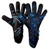 Renegade GK Apex Orion 2.0 Professional Strapless Goalie Gloves | 4mm EXT Contact Grip | Black & Blue Soccer Goalkeeper Gloves (Size 9, Youth-Adult, Evo Neg. Cut, Level 5.5) view 1