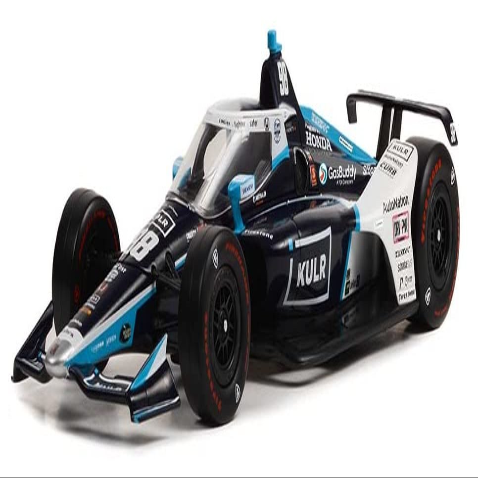 INDYCAR Greenlight 11159 2022 NTT Series - #98 Marco Andretti / Andretti Autosport, KULR Technology Group 1:18 Scale Indy 500