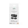 Cardo PACKTALK Outdoor Helmet Communication System, Great for Ski, Snowboard and Cycling (Black, Single Pack) view 2