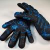 Renegade GK Apex Orion 2.0 Professional Strapless Goalie Gloves | 4mm EXT Contact Grip | Black & Blue Soccer Goalkeeper Gloves (Size 10, Adult, Evo Negative Cut, Level 5.5) view 2