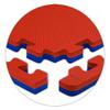 American Floor Mats - Interlocking Puzzle Exercise Gym Mats: Ultimate Reversible Foam Tiles: 3/4" Thick - Single Tile (4 sq ft) - Red/Royal Blue view 1