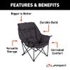 Big Bear Padded Camping Chair with Carry Bag view 3